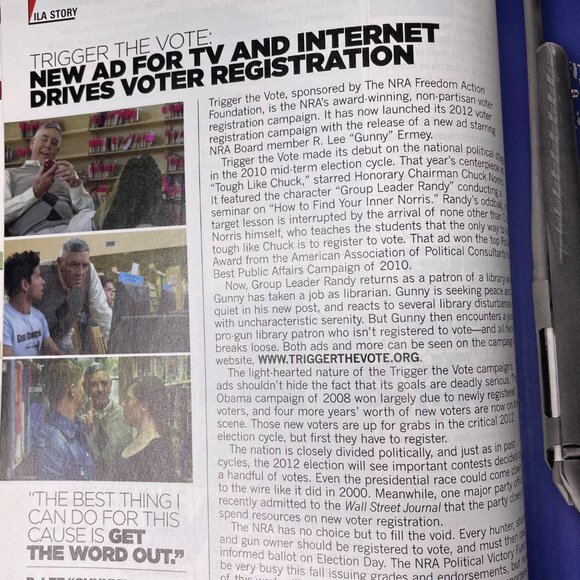 American Rifleman NRA Magazine March 2012 u  Vol 160 No 3 National Rifle Associa - Picture 5 of 10